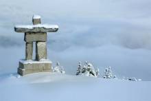 Whistler Mountain Inukshuk 